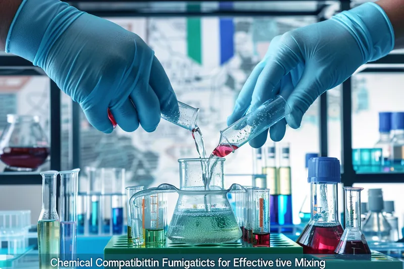 Compatibilidad quimica Como combinar correctamente productos para fumigacion