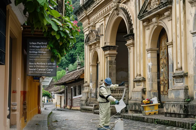 Fumigacion urbana en edificios historicos y patrimoniales cuidados especiales