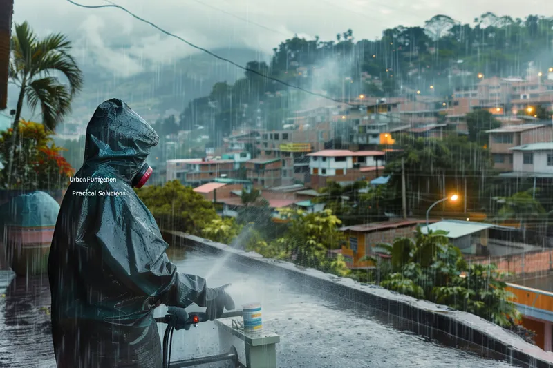 Fumigacion urbana en epoca de lluvias retos y soluciones