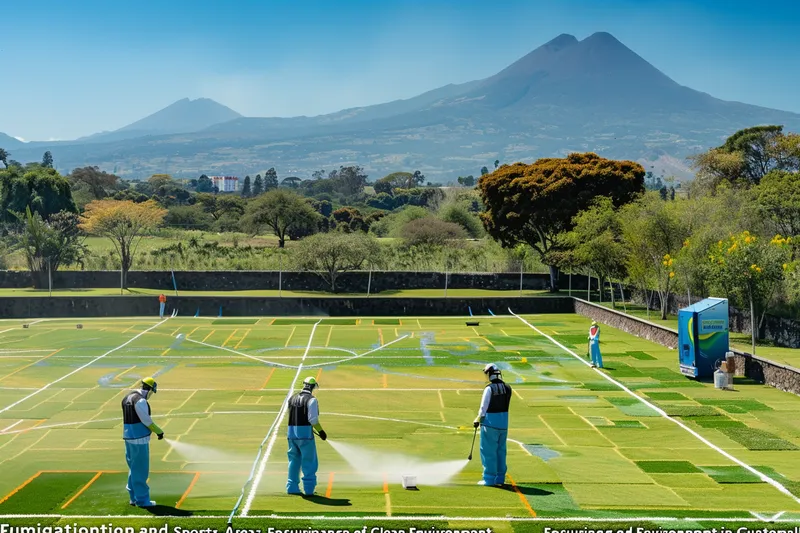 Fumigacion y Mantenimiento de Areas Deportivas Abiertas Un Juego Limpio